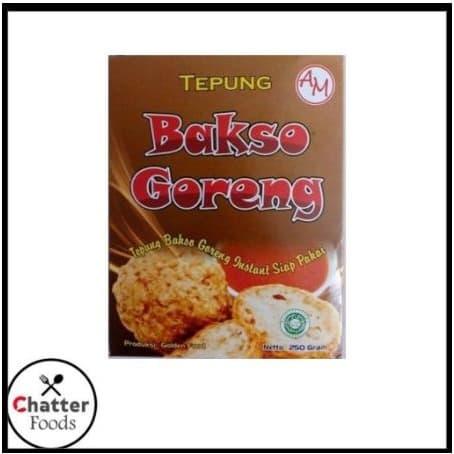Gambar Tepung Bakso Goreng AM 230gr / Bakso Goreng Instan / Bumbu Bakso HALAL dari chatterfoods undefined Tokopedia