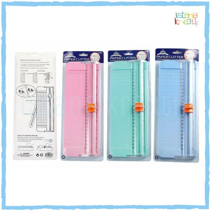 Jual Jielisi Portable Cutting Paper Trimmer A5 Alat Pemotong Kertas Pink Kota Tangerang Istanakreatif Tokopedia