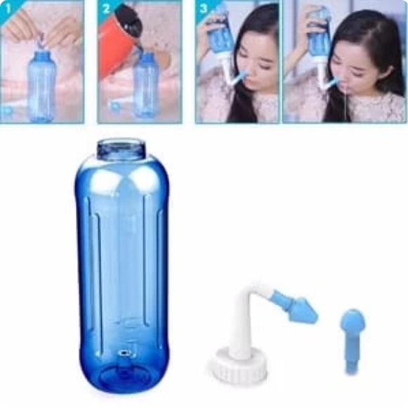 Gambar Alat Cuci Hidung / Nasal Rinse Bottle / Neti Pot dari Dolka Shop undefined Tokopedia