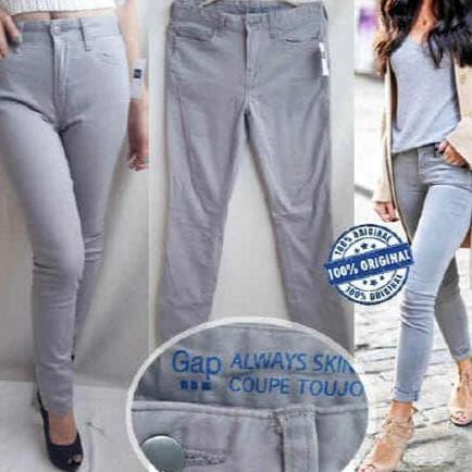 Jual Gap Grey Jeans Pants (Soft Jeans 