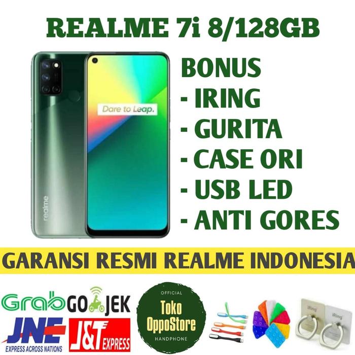 Gambar REALME 7i RAM 8/128GB GARANSI RESMI REALME INDONESIA - Polar Blue dari toko oppostore undefined Tokopedia