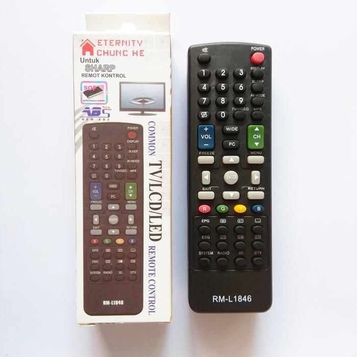 Jual REMOT/REMOTE TV SHARP LCD LED 
