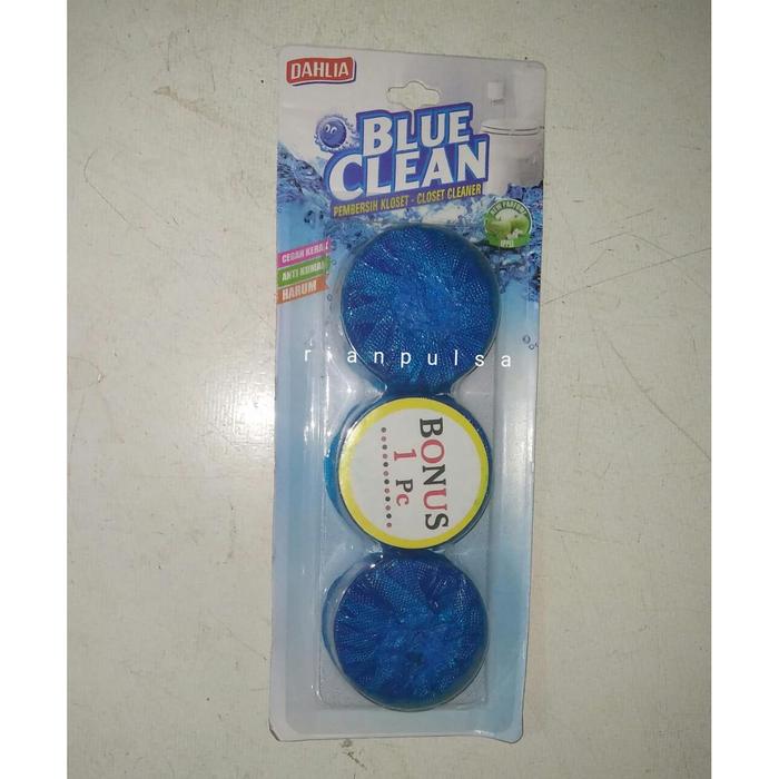 Jual Dahlia Blue Clean Tablet Bola Pembersih Kloset Bebek Biru Air Toilet Dahlia Isi 3pcs Kota Tangerang Selatan Pulsa Praktis Tokopedia