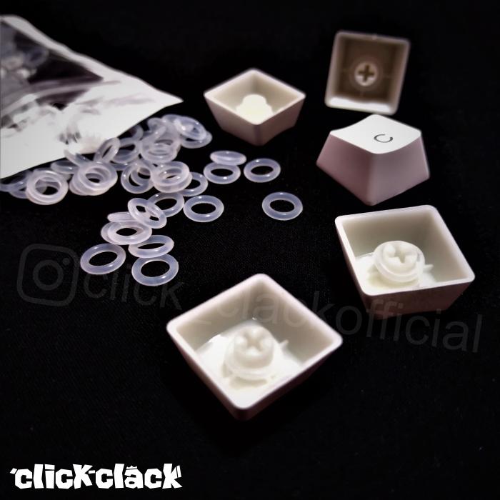 Gambar O-ring Rubber Mechanical keyboards oring switch o ring keycaps PBT ABS - 1piece dari Click-Clack undefined Tokopedia