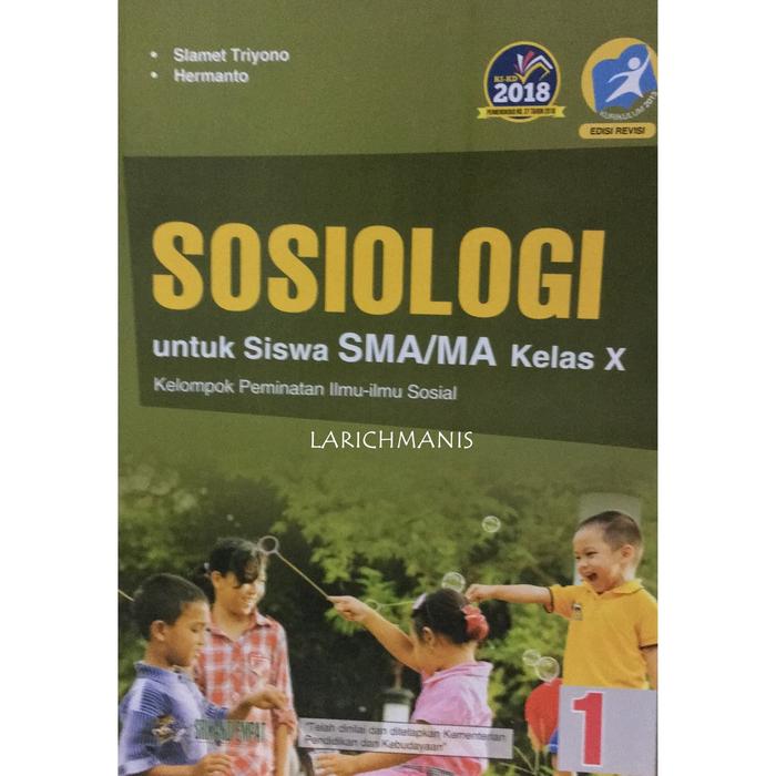 Jual Buku Sosiologi Kelas 10 Penerbit Srikandi 4 Kota Bekasi Larichmanis Tokopedia