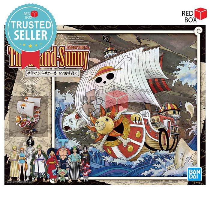 Gambar Thousand Sunny Land of Wano Country Ver Bandai One Piece Model Kit Ori dari redbox corner undefined Tokopedia