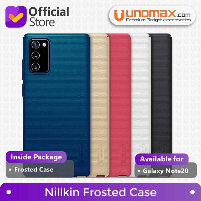 Gambar Hard Case Samsung Galaxy Note20 / Note 20 (6.7") Nillkin Frosted - Black dari unomax undefined Tokopedia