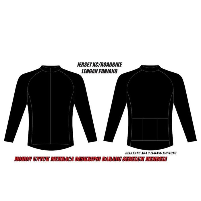 jersey roadbike lengan panjang