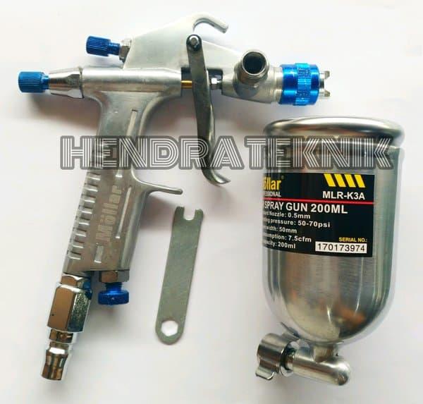 Gambar SPRAYGUN K3 MOLLAR SPRAY GUN TABUNG ATAS KECIL SPET DUCO SEPET DICO dari fitriaanisa undefined Tokopedia