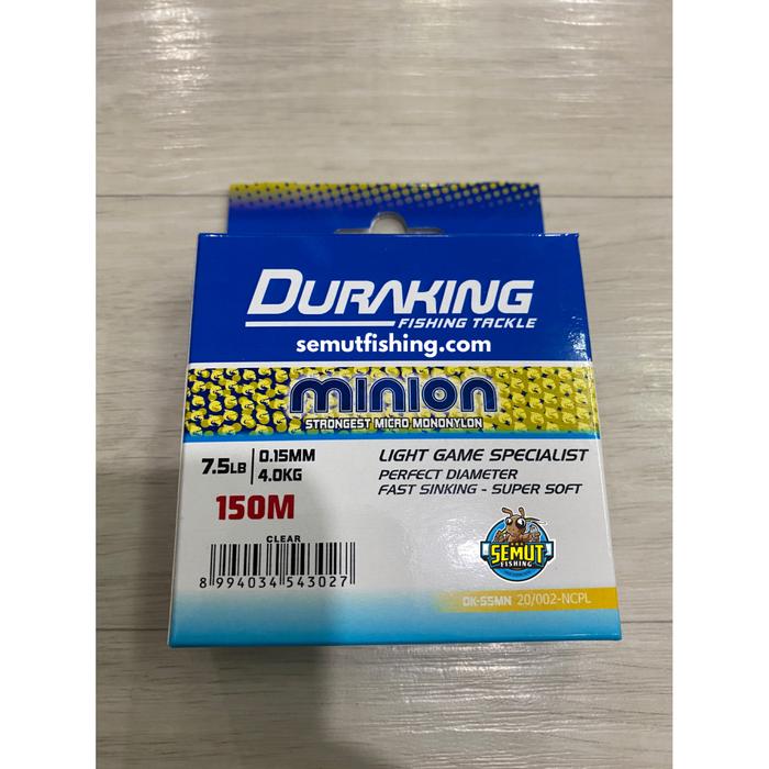 Gambar SENAR DURAKING MINION 150M - 7.5LB dari Semut Fishing undefined Tokopedia