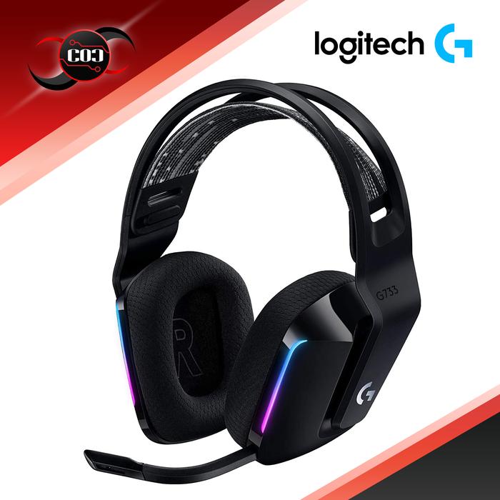 Logicool G】G733-BKrd LIGHTSPEED 7.1ch