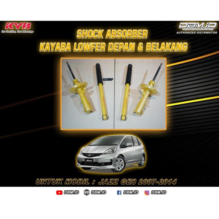 Jual Shock Kayaba Lowfer Honda Jazz Ge8 With Adjustable Knob Depan Belakang Kota Surabaya Dbm Tokopedia