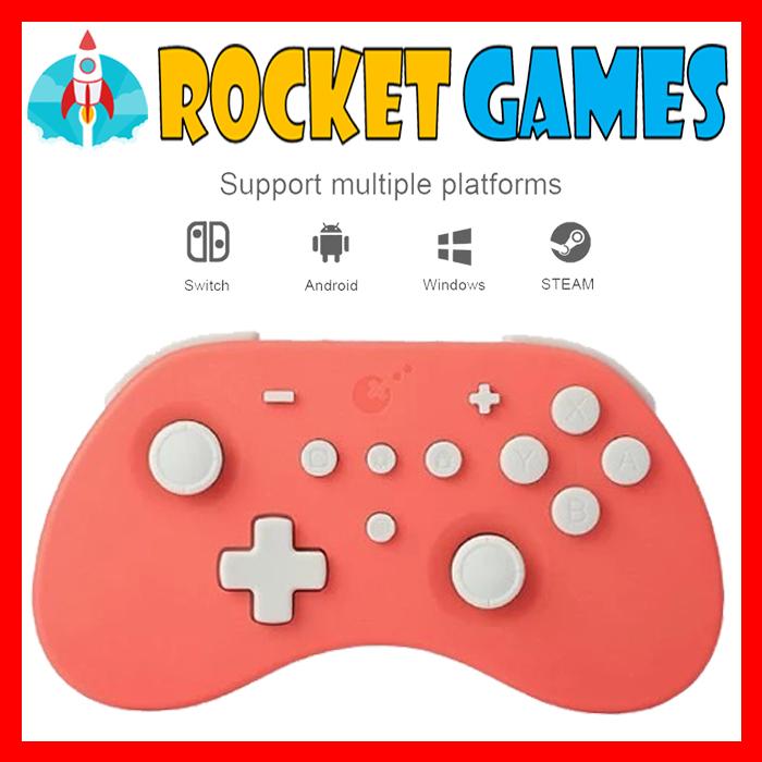 Gambar Gulikit Elves Pro Controller Nintendo switch NS19 - Coral dari Rocket Games undefined Tokopedia