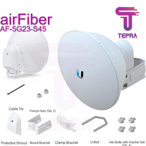 Gambar Ubiquiti AF-5G23-S45 airFiber 5GHz 23dBi Slant 45 dari Teprastore undefined Tokopedia