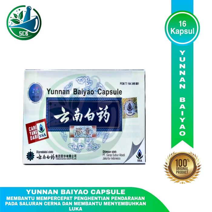 Jual Kapsul Yunnan Baiyao Obat Luka Dalam Untuk Jatuh Terbentur Dll Jakarta Timur Toko Obat Scb Tokopedia