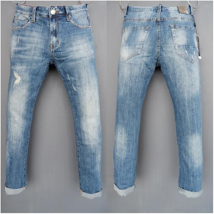 Gambar Celana Panjang Guess Premium Slim Fit Vintage Jeans Import - Biru, 30 dari G n J Shop undefined Tokopedia