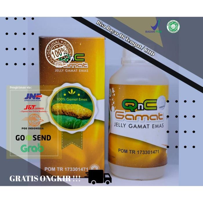 Jual Kemasan Baru Qnc Jelly Gamat Isi 300 Ml 100 Original Asli Jakarta Utara Toko Acep Herbal Alami 