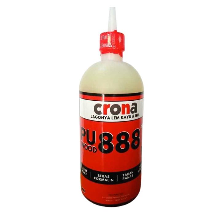 Gambar Crona PU Wood 888 Lem Khusus Kayu Basah 450gr dari Perkakasku Com undefined Tokopedia
