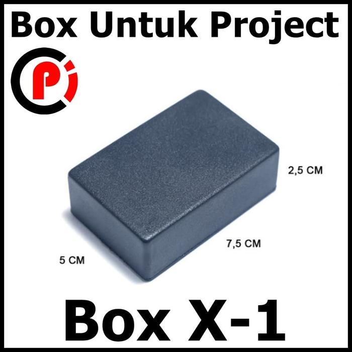 Gambar BOX HITAM / BOX PLASTIK X1 Kotak Elektronik dari Pi Toserba undefined Tokopedia