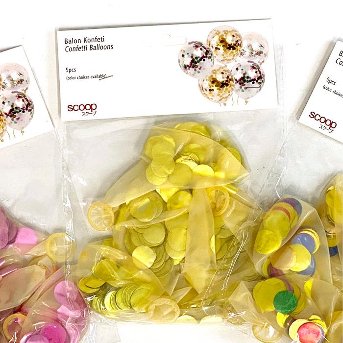 Gambar Scoop Balon Confetti 58624200 - Gold dari Scoop Ideas undefined Tokopedia