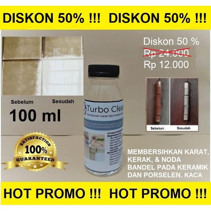 Gambar Cairan Penghilang Pembersih Karat Besi Stainless Steel Chrome Kuas 100 dari turbo cleaner undefined Tokopedia