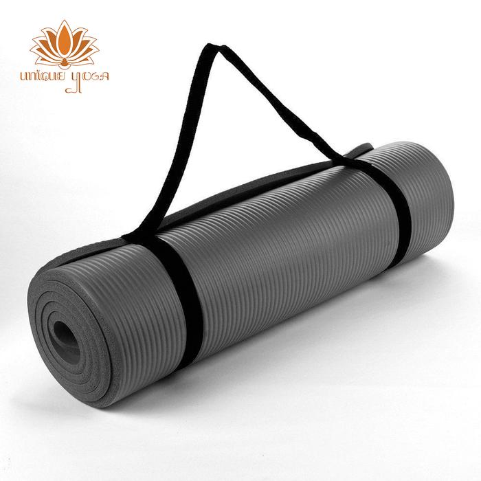 Gambar Matras Yoga/ Matras NBR Abu / Matras Senam Yoga / Matras Olahraga - Abu-abu dari Unique Yoga Indonesia undefined Tokopedia