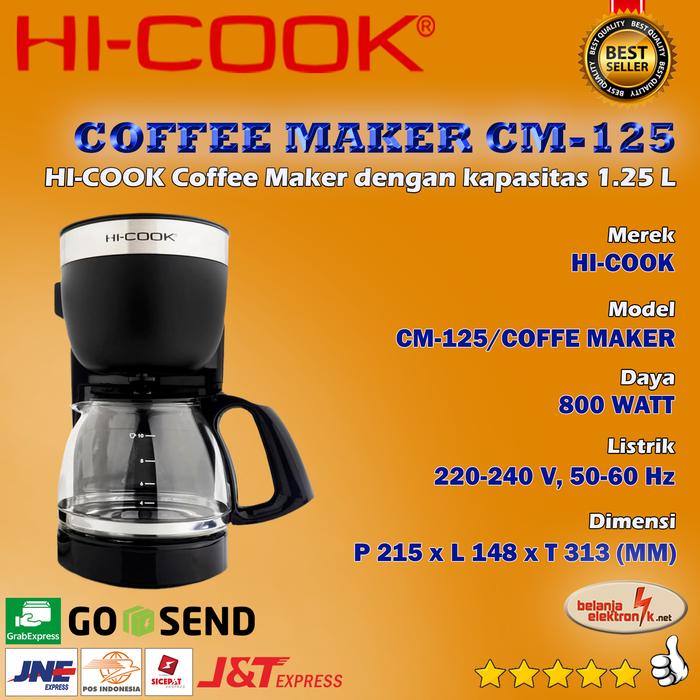 Jual COFFEE MAKER HI-COOK CM-125 