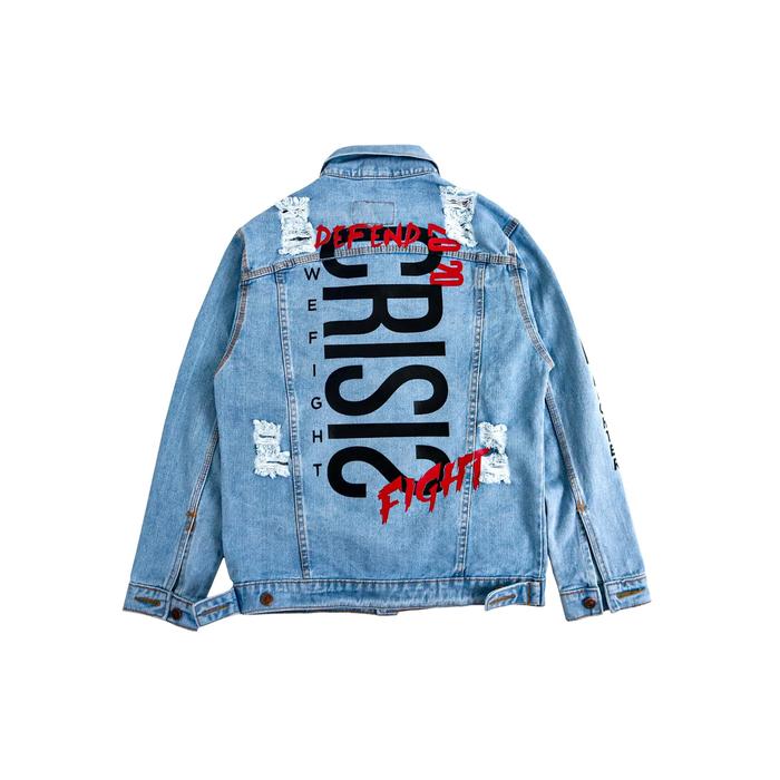 Promo Papago Jaket Jeans Jaket Denim Pria Original Crisis M Kab Bekasi Papago Id Tokopedia