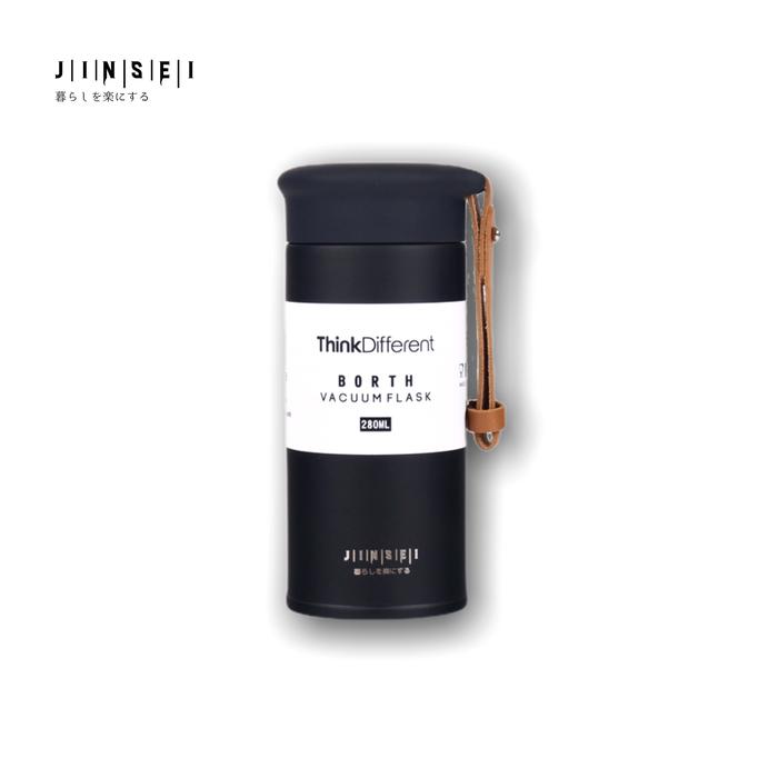 Gambar Tumbler kopi thermo cup 280ml - vacum mug - botol air minum - Hitam dari Redystock Store undefined Tokopedia