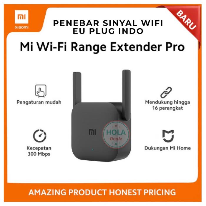 Jual Wifi Repeater Xiaomi Extender Pro 2 Penyebar Penguat Sinyal 300 Mbps Kota Bekasi Holadealz Tokopedia