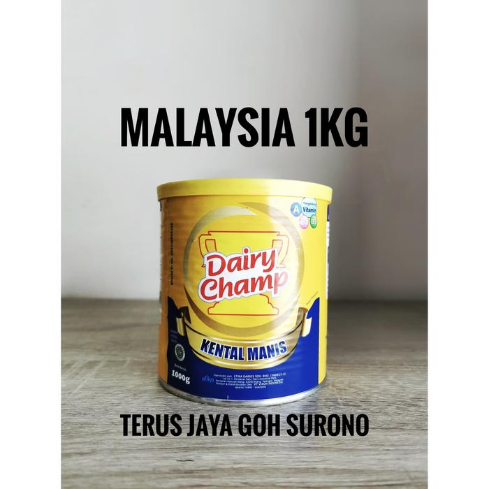 Jual Susu Kental Manis Asli Malaysia Dairy Champ 1 Kg Jakarta Barat Terus Jaya Goh Surono Tokopedia