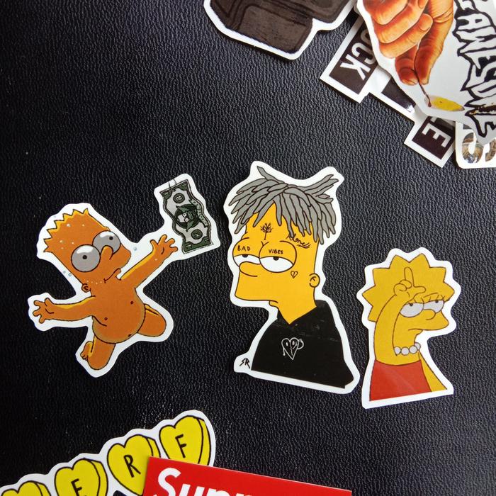 Gambar STICKER THE SIMPSONS | STIKER TUMBLR (SATUAN) - RANDOM dari kinistuff undefined Tokopedia