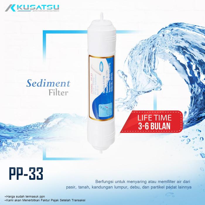 Gambar Catridge Filter Sediment PP (PP-33) - Kusatsu - 1 per 4 inch dari PT. Indotara Persada undefined Tokopedia