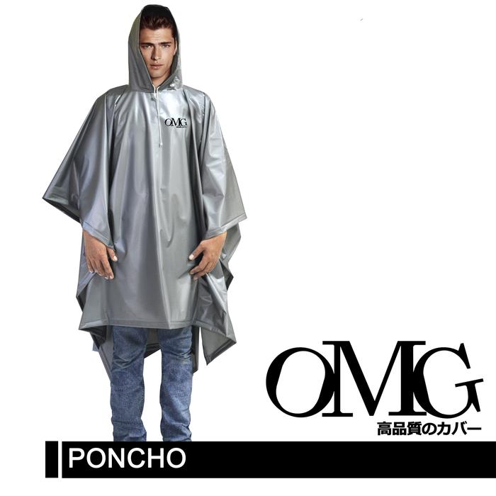 Gambar jas hujan OMG poncho ponco kelelawar japan - Abu-abu dari garage sale must go undefined Tokopedia