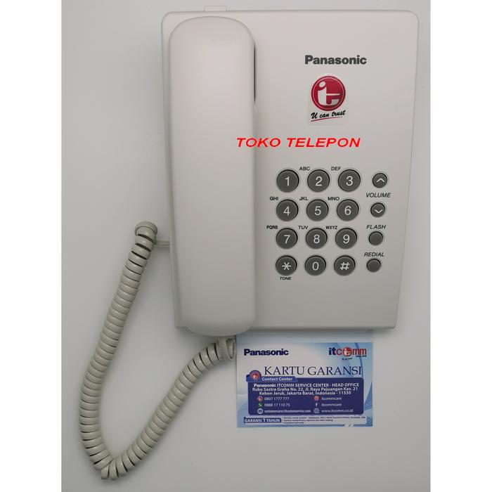 Gambar Murah! ! Telepon Panasonic KX-TS505 / TS 505 ( Putih / White) ORIGINAL - KX-TS505 dari TokoTelepon undefined Tokopedia