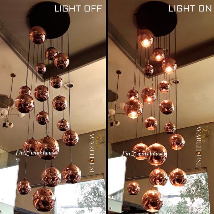 Jual Lampu Gantung Void Custom 18 