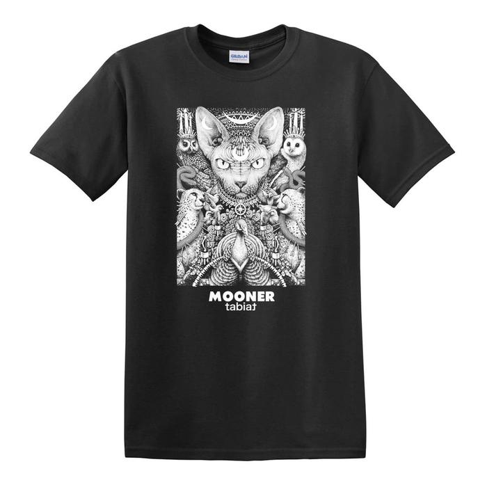 Jual Tshirt Mooner Tabiat Black Kota Bandung Bhangofficialstore Tokopedia