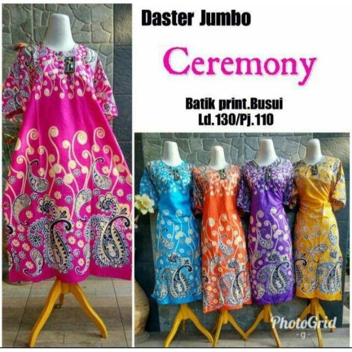 Gambar Daster Jumbo Ceremony Busui Grosir Baju Tidur Batik Ibu Piyama Bali - ECER 1 - 4 PCS dari goyik.id undefined Tokopedia