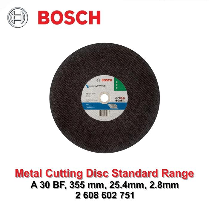 Gambar Mata Gerinda Potong 14" Bosch A 30 S BF Metal Cutting Disc Standard dari PT. Ratna Asia undefined Tokopedia