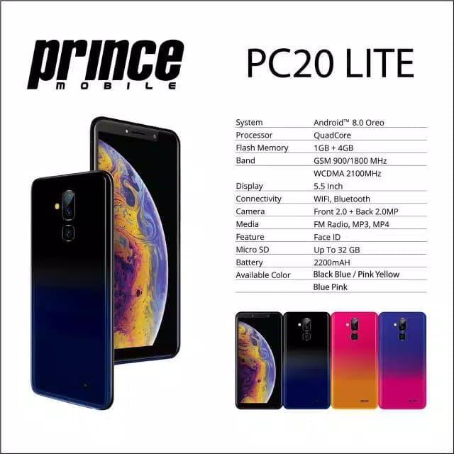 Jual Hp Murah Prince Pc20 Lite Garansi Resmi Jakarta Pusat Idm Cellular Tokopedia