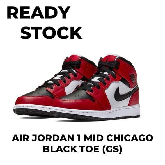 Chicago Black Toe Chicago Mid Gs Promo Air Jordan Mid Chicago