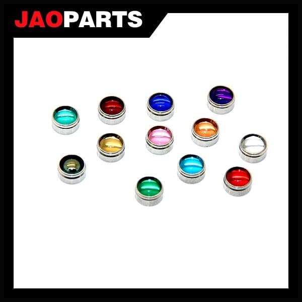 Gambar JAOPARTS - Metal Mono Eye/Gun Sight/Scope Part HG/RG/MG Gundam - Silver White, 3mm dari AtLen undefined Tokopedia