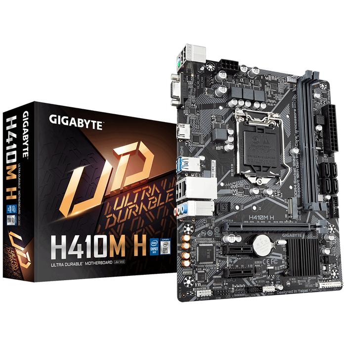 Gambar Gigabyte H410M-H (LGA1200, H410, DDR4, USB3.2, SATA3) dari QueenProcessor undefined Tokopedia