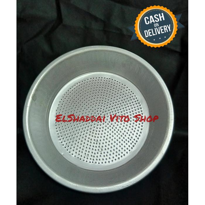 Gambar Saringan Santan Kelapa Aluminium 22 cm dari ElShaddai Vito Shop undefined Tokopedia