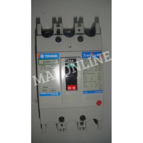 Gambar MCB MCCB 3P 75A E100SF 75 A TERASAKI JEPANG SCHNEIDER ABB CHINT dari MAIOnline_NEW undefined Tokopedia