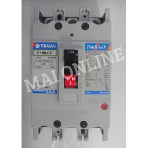 Gambar MCB MCCB 3P 60A E100SF 60 A TERASAKI JEPANG SCHNEIDER ABB CHINT dari MAIOnline_NEW undefined Tokopedia