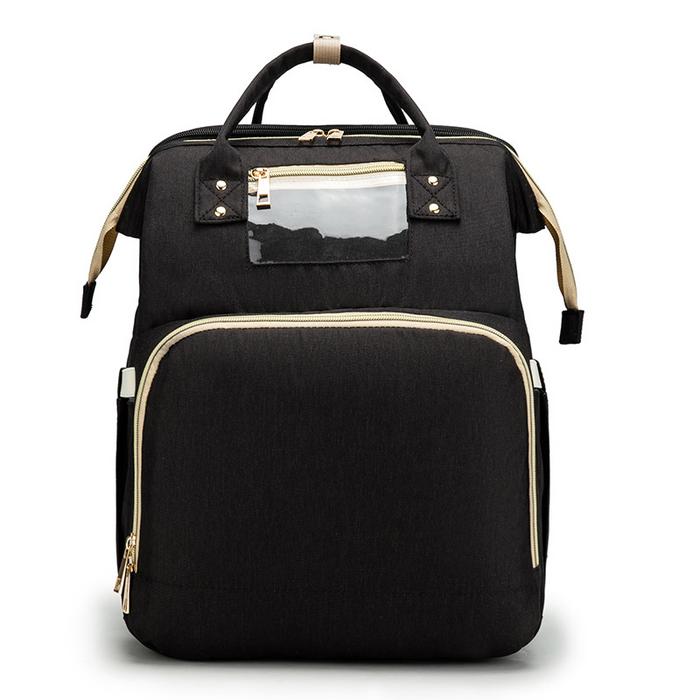 Gambar Tas Bayi ransel perlengkapan bayi - Diaper Bag dan Cooler Bag - Hitam dari Sun Kids & Mom Shop undefined Tokopedia