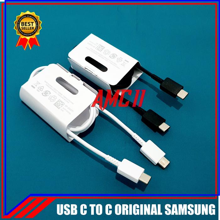 Kabel Data Samsung Galaxy S20 S20+ S20 Ultra ORIGINAL 100% Type C Hitam