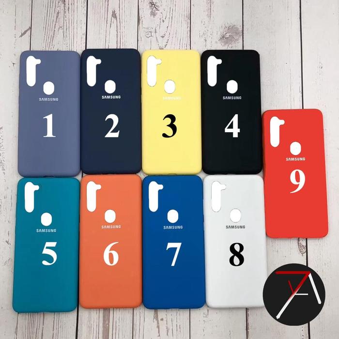 Gambar Samsung Galaxy A11 Silicone Full Cover Soft Case Silikon Original - Dark Tosca dari 17 Agustus Case undefined Tokopedia