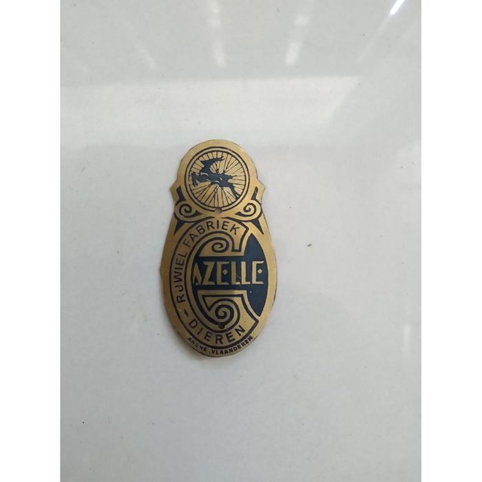 Gambar emblem / plat merk sepeda onthel - gazelle dari irfan HTS undefined Tokopedia